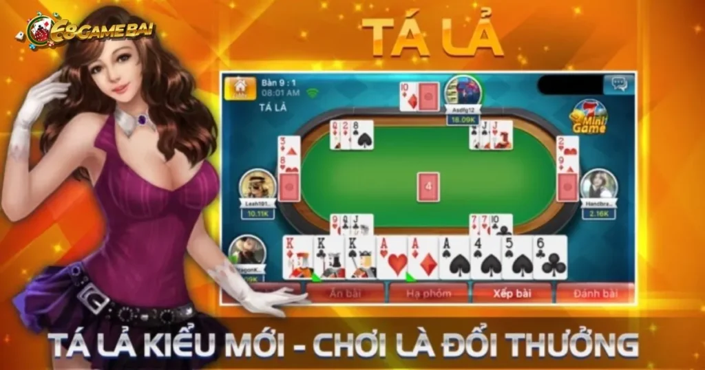 Game bài tá lả: Các luật cơ bản trong game bài tá lả